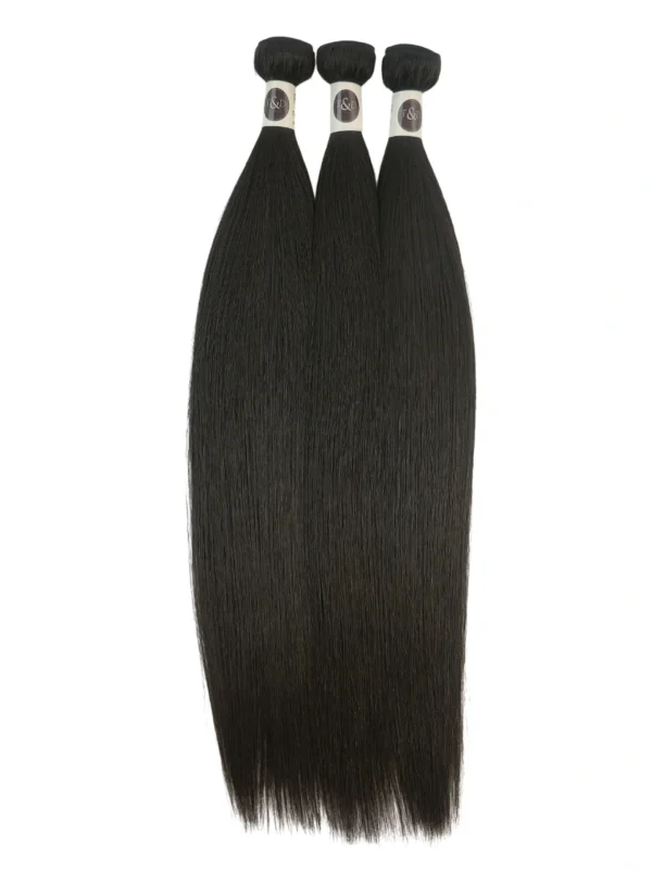 raw human hair bundles straight hair weaves 3 bundles deal