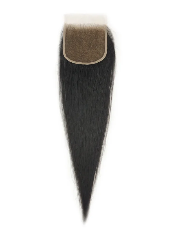 5x5 hd lace closure straight raw human hair