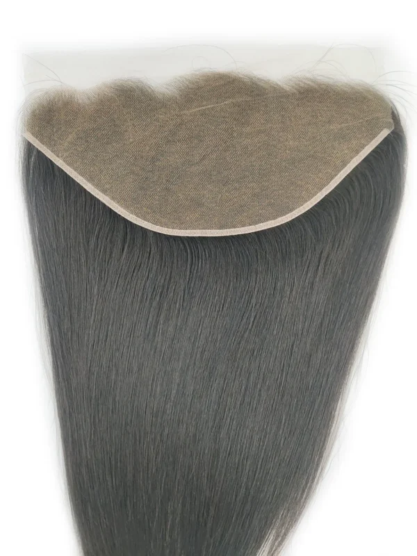 13x6 Frontal HD Lace Bleached Knots Raw Hair