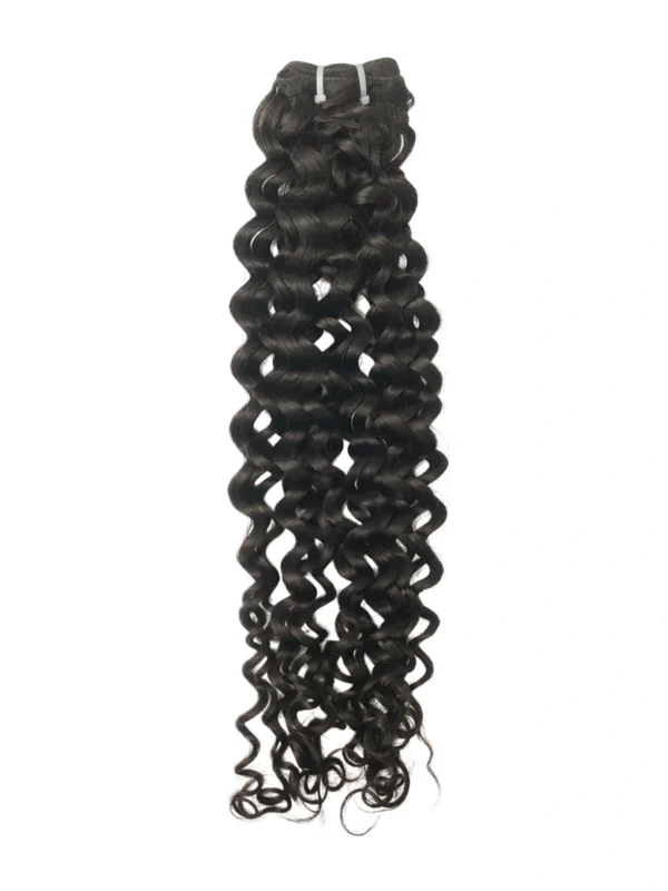 Italian Curly Hair Bundle Raw Human Hair Weft