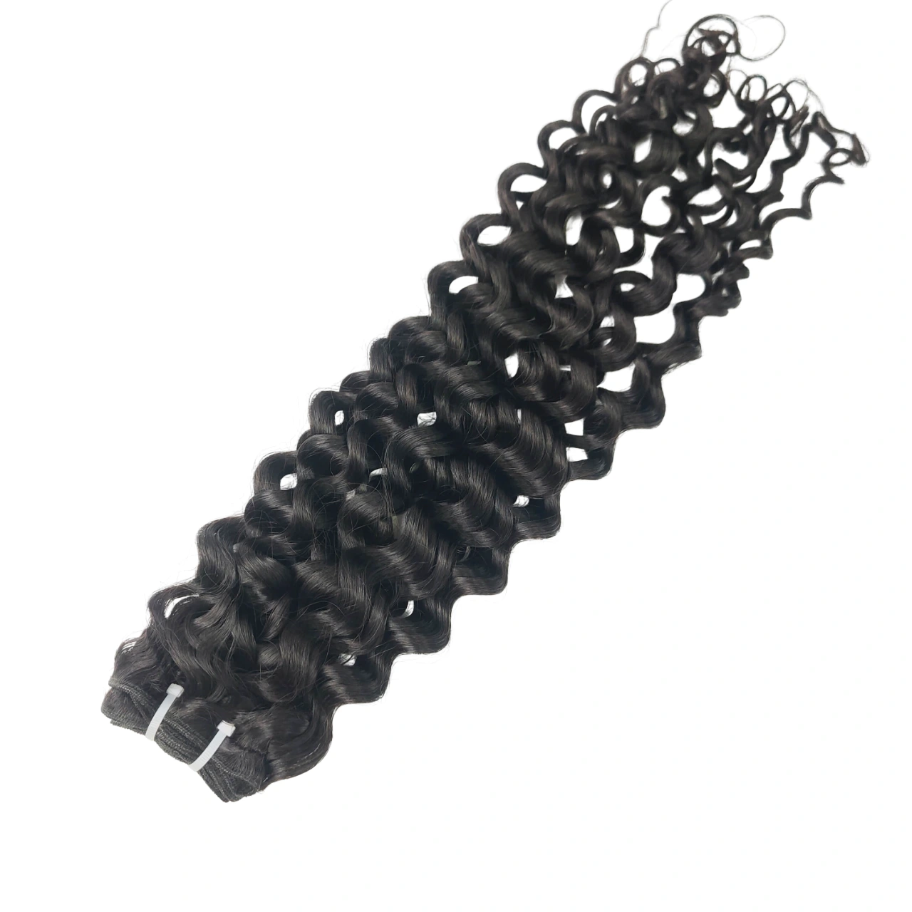 Raw Human Hair Weave Italian Curly Hair