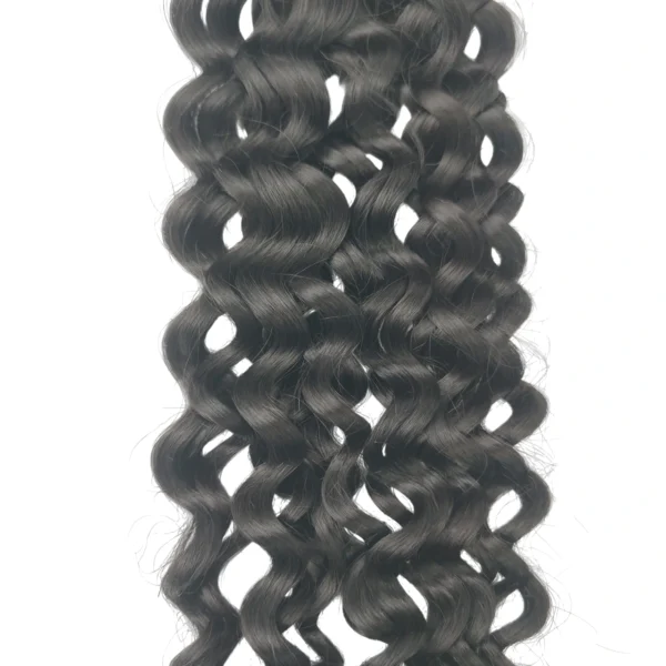 Raw Human Hair Italian Curly Hair Bundle