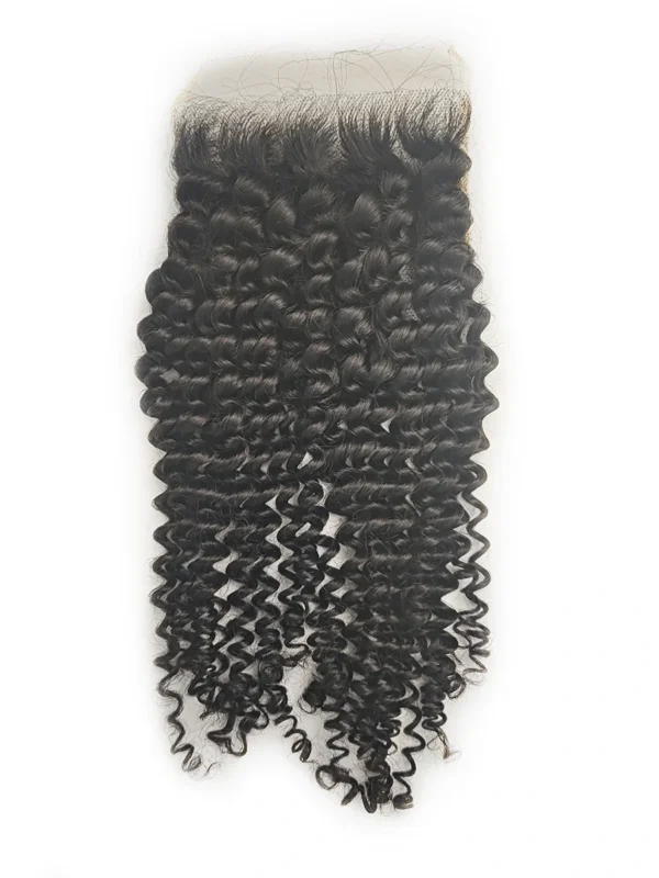 6x6 hd lace closure jerry curl-4 Jerry Curl Hair 6x6 HD Lace Closure Raw Human Hair