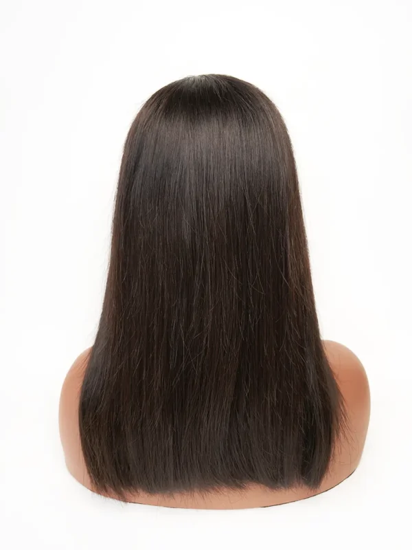 13x4 transparent lace frontal bob wig straight-6 bob cut human hair wig